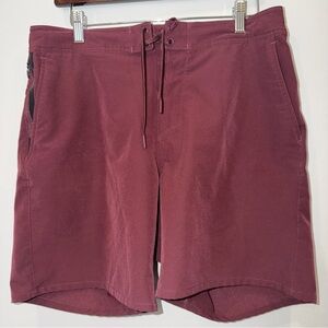 Ten Thousand The Foundation 7” All Day Active Short Men’s Large Burgundy Unlined